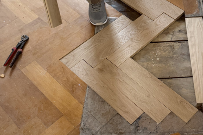 Parkett reparieren 7