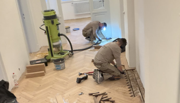 Parkettboden reparieren 1