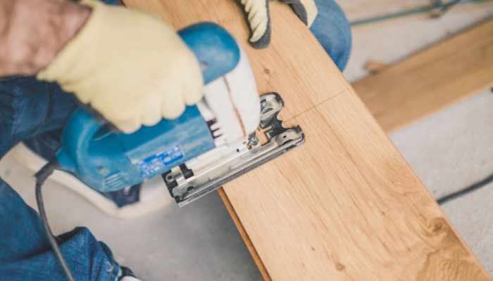 Laminate trimming - flooring