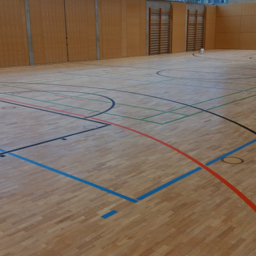 Referenzen Boden schleifen Sporthalle 1